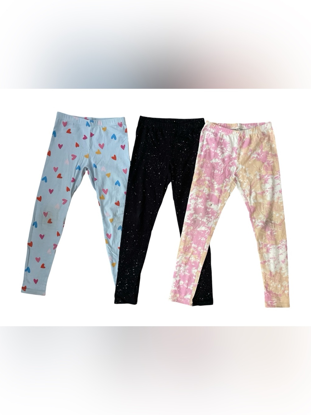 Girls leggings Size 10/12 (set of 3)